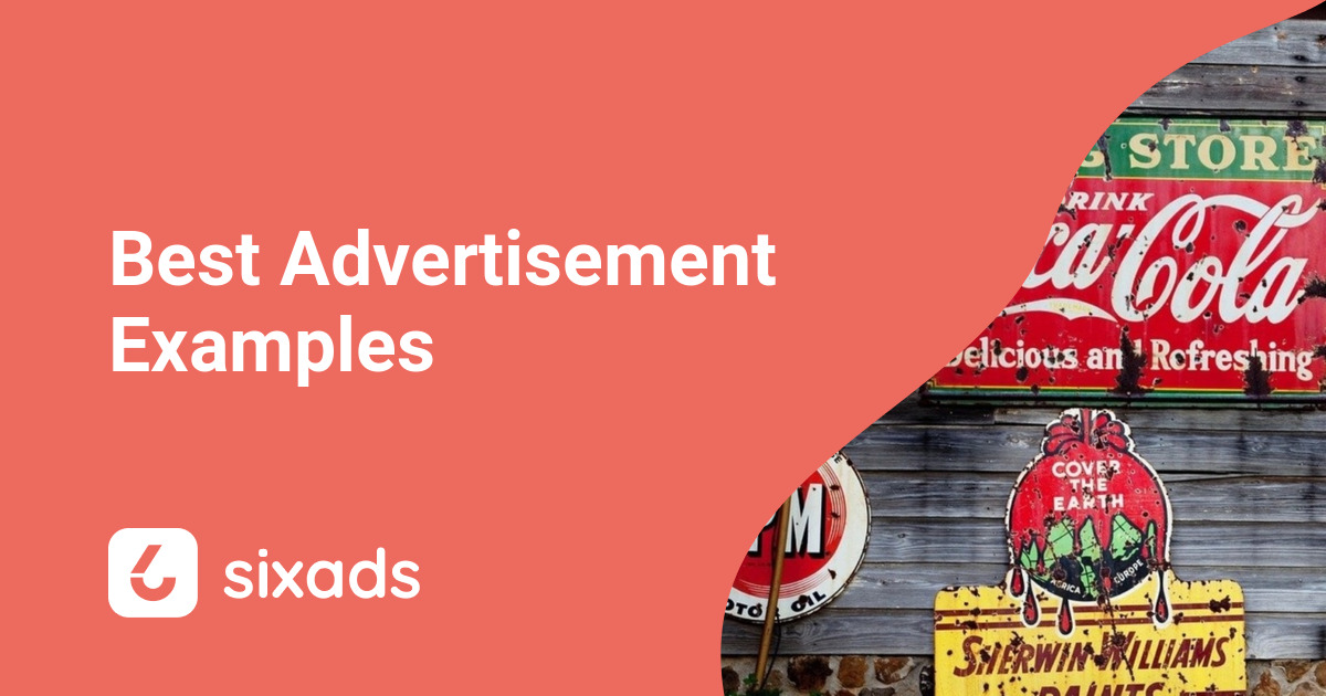 📣15 Best Advertisement Examples (April 2021) 📣 - sixads