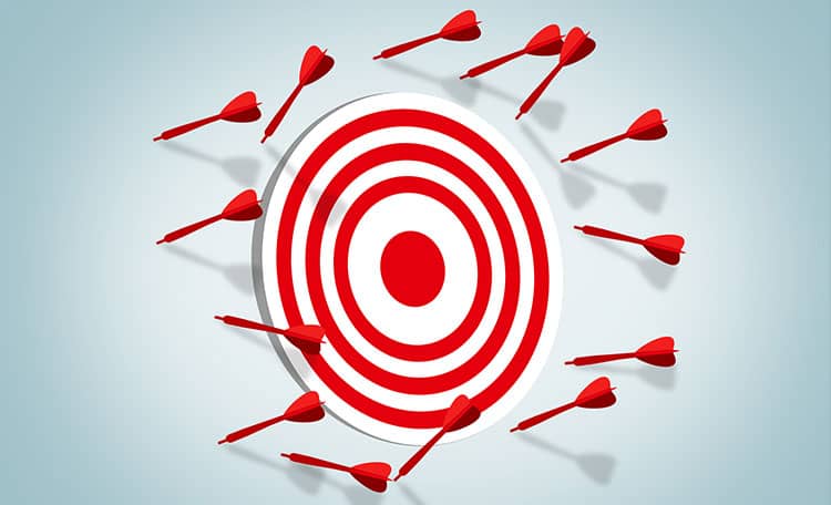 target and arrows