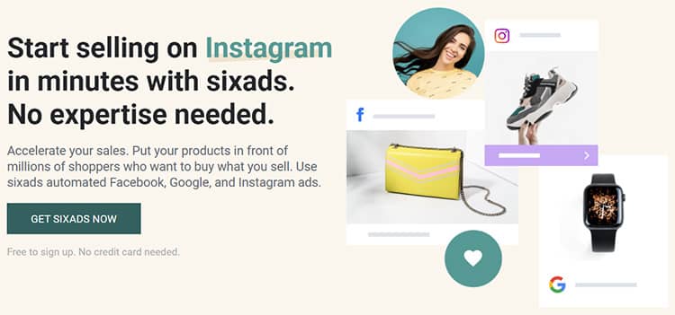 start selling on instagram sixads