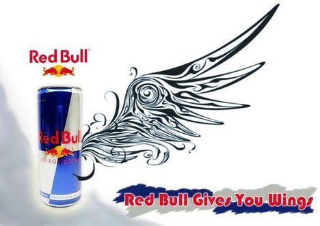 redbull gives you wings slogan  