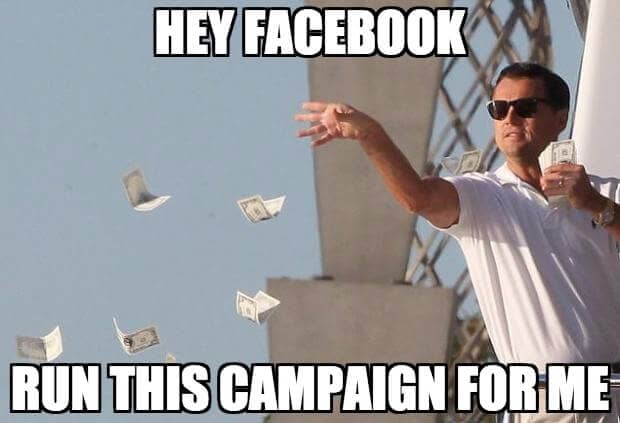  mème facebook ads avec dicaprio 