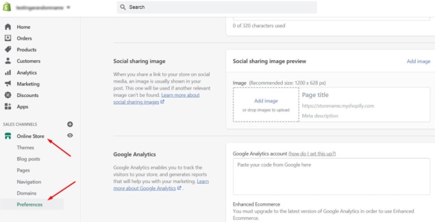 shopify google analytics set up 8