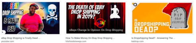 ebay dropshipping este mort?