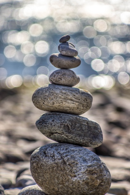 stacked stones